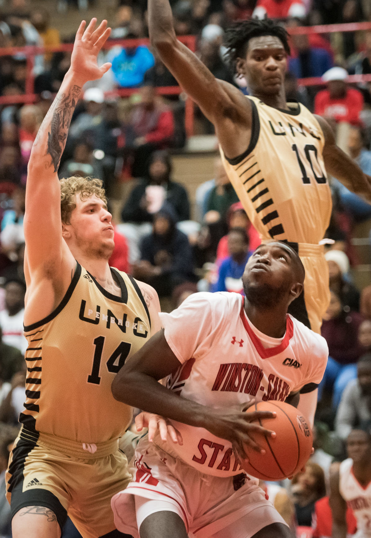 WSSU UNC Pembroke Mens Basketball